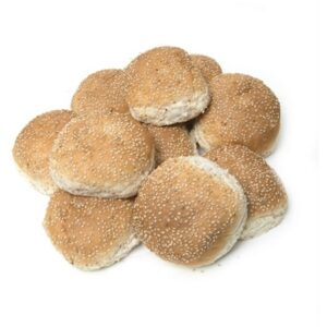 Sesambollen wit, 10 stuks